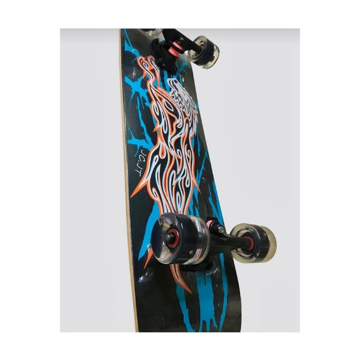 Palmiye istanbul Professioneel skateboard geschuurd oppervlak aluminium behuizing 80 x 20 x 12 cm Max. 100 kg draagvermogen
