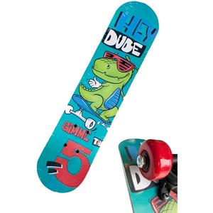 Palmiye istanbul 7 Layer Impact Resistant Non-slip Surface 60 Cm Children's Skateboard With Silicone Wheels