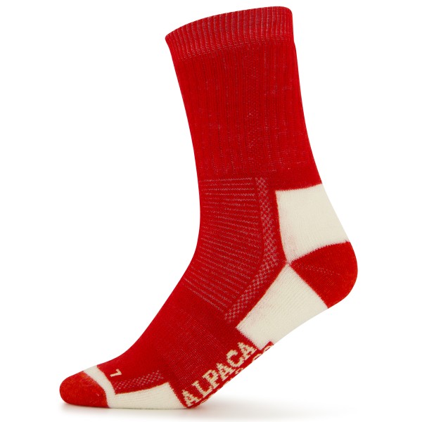 Alpacasocks&Co  Merino Kids - Multifunctionele sokken, rood