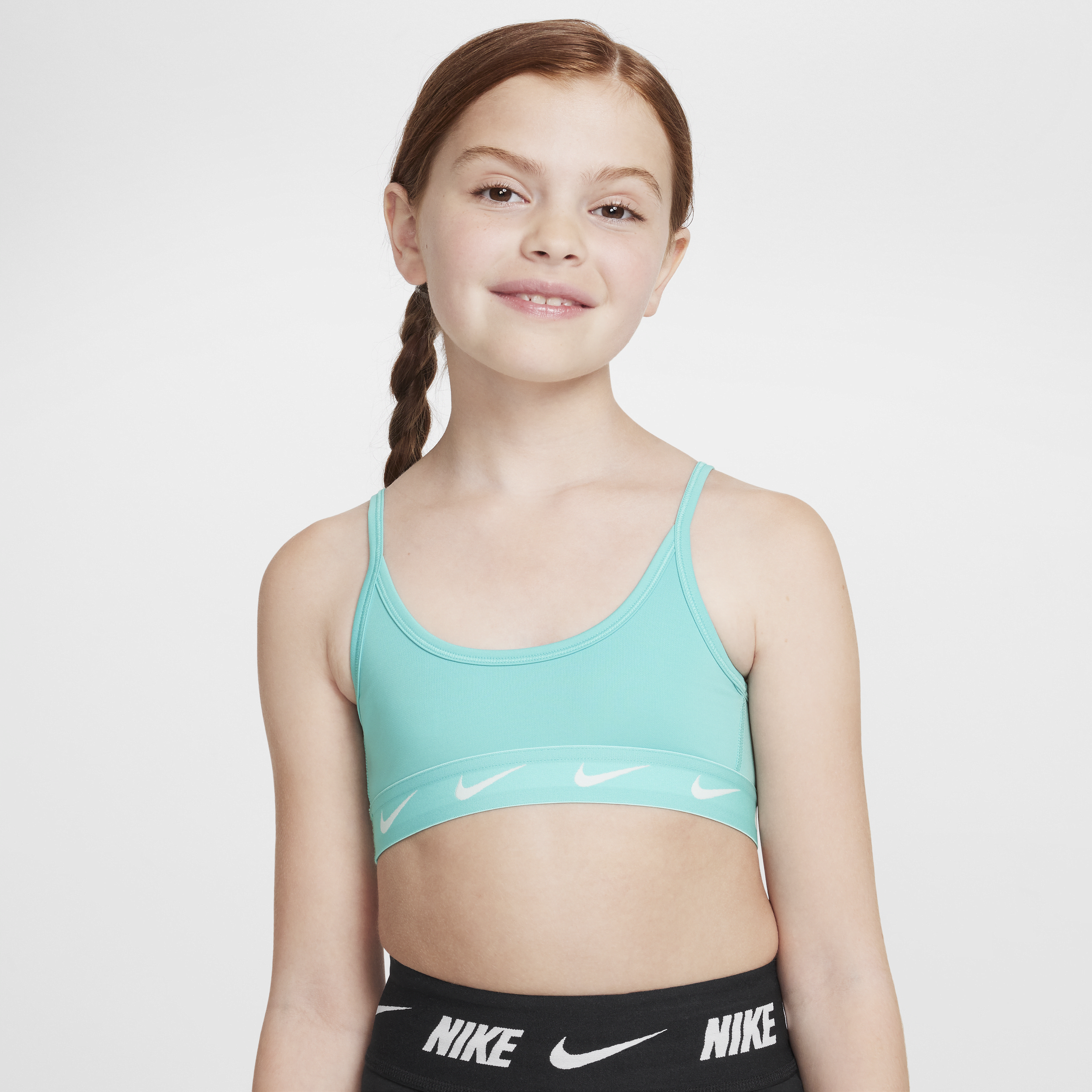 Nike One sport-bh voor meisjes - Groen