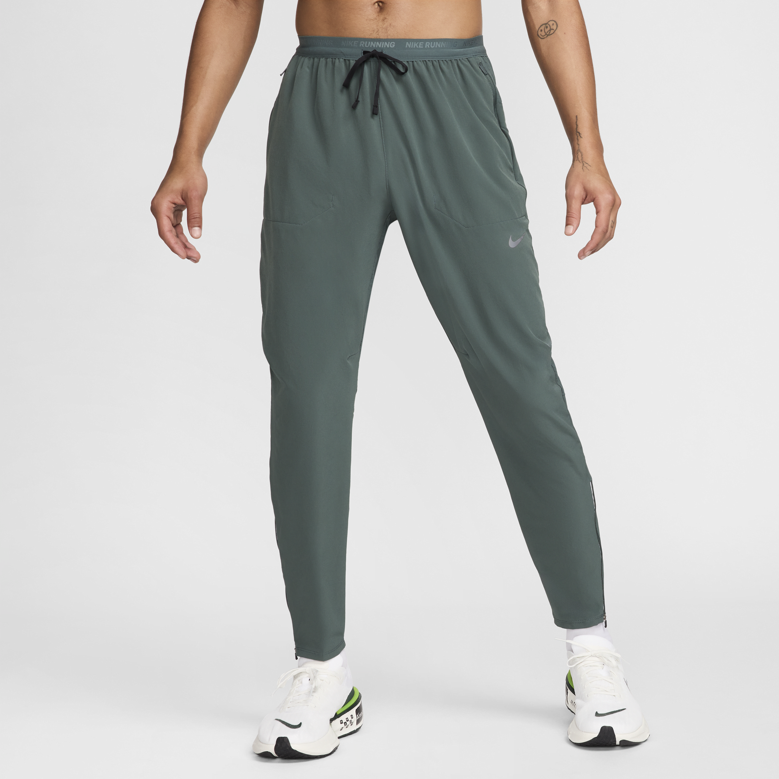 Nike Phenom Dri-FIT geweven hardloopbroek voor heren - Groen