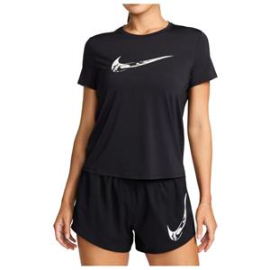 Nike  Women's One Swoosh Dri-Fit Shirt - Hardloopshirt, zwart