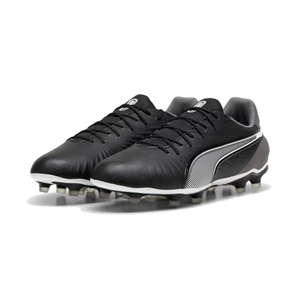 Puma King Match FG/AG Zwart Wit