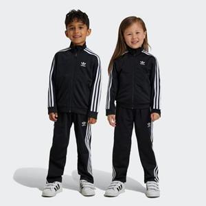 Adidas Adicolor Firebird Unisex Trainingsanzüge - Schwarz - Größe: 111 - 116 CM - Baumwoll-Canvas - Foot Locker