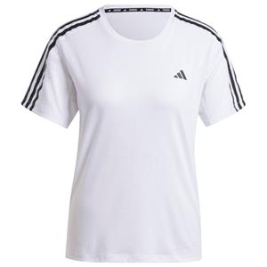 Adidas  Women's Own The Run 3-Stripes Tee - Hardloopshirt, wit