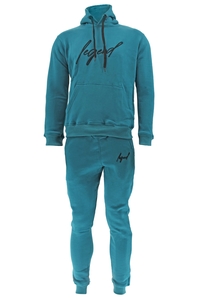 Legend Sports Joggingpak hoodie heren/dames signature milano petrol