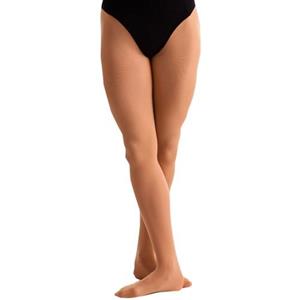 Zijdeachtige dans dames/dames hoogwaardige balletpanty's met converteerbare teen