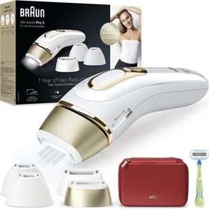 Braun IPL Ontharingsapparaat Silk-expert Pro 5 - ontharing voor thuis - Etui - Venus-scheersysteem -