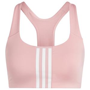 Adidas  Women's PWIM Medium Support 3S Bra - Sportbeha, roze