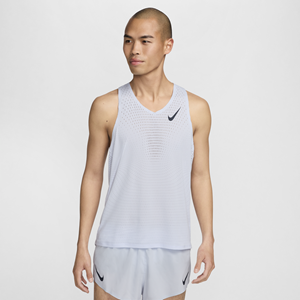 Nike AeroSwift Dri-FIT ADV hardloopsinglet voor heren - Grijs