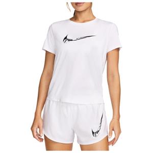 Nike  Women's One Swoosh Dri-Fit Shirt - Hardloopshirt, wit