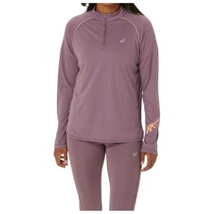 ASICS  Women's Icon 1/2 Zip L/S Top - Hardloopshirt, bruin