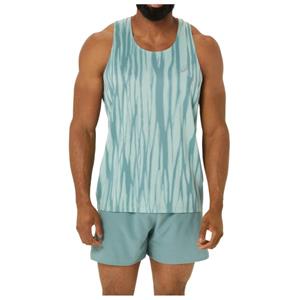 ASICS  Road All Over Print Singlet - Hardloopshirt, turkoois