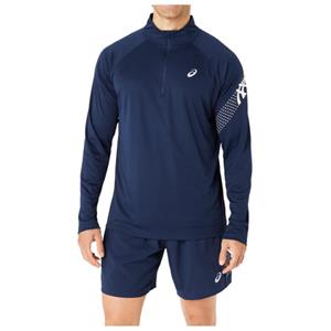 ASICS  Icon L/S Half Zip - Sportshirt, blauw