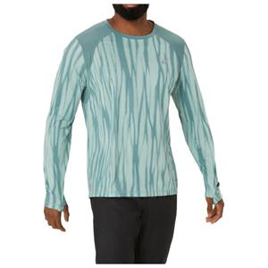 ASICS  Road All Over Print L/S Top - Hardloopshirt, turkoois