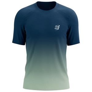 Compressport  Performance S/S T-Shirt - Hardloopshirt, blauw