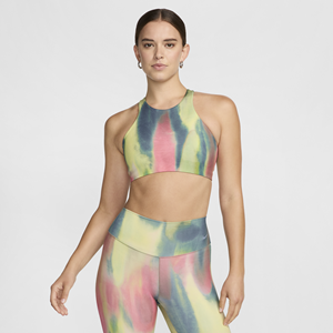 Nike One Women's Artist Collection licht gevoerde sport-bh met medium ondersteuning - Roze