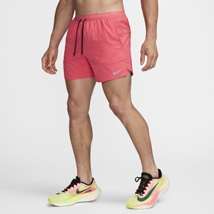 Nike Stride Dri-FIT hardloopshorts met binnenbroek voor heren (13 cm) - Roze