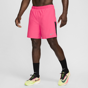 Nike Challenger Dri-FIT 2-in-1 hardloopshorts voor heren (18 cm) - Roze