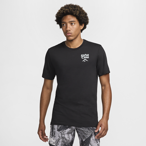 Nike Dri-FIT hardloopshirt voor heren - Zwart