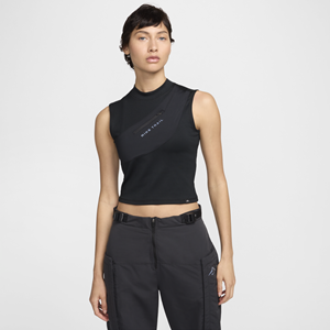 Nike Trail Dri-FIT hardlooptanktop met opbergmogelijkheden voor dames - Zwart