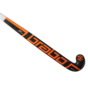 Brabo Hockeystick Tribute 30 Midbow Grijs Oranje