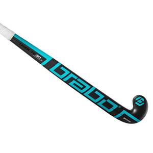 Brabo Hockeystick Tribute 30 Midbow Grijs Blauw