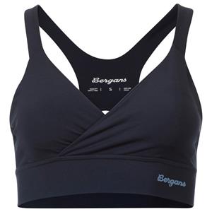 Bergans  Women's Tind Light Support Top - Sportbeha, blauw