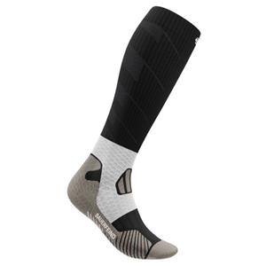 Bauerfeind Sports  Trail Run Compression Socks - Hardloopsokken, zwart/grijs