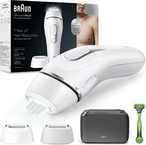 Braun IPL Ontharingsapparaat Silk-expert Pro 5 - ontharing voor thuis - Etui - Gillette-scheersystee