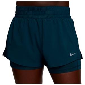 Nike  Women's One Dri-Fit Mid-Rise - Hardloopshort, blauw