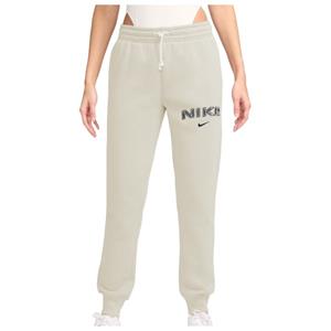 Nike  Women's NSW Phoenix Fleece MR Standard Logo Pant - Trainingsbroek, beige