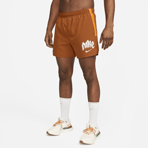 Nike Dri-FIT Run Division Challenger Hardloopshorts met binnenbroek voor heren (13 cm) - Bruin