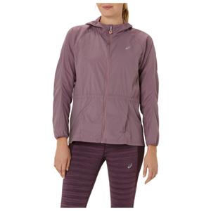 ASICS  Women's Road Packable Jacket - Hardloopjack, bruin