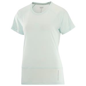 Salomon  Women's Cross Run S/S Tee - Hardloopshirt, grijs