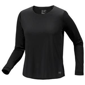 Arcteryx Arc'teryx - Women's Norvan Crew L/S - Hardloopshirt, zwart