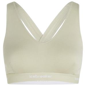 Icebreaker  Women's 125 Cool-Lite Sprite Racerback Bra - Sportbeha, beige