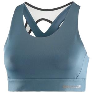 Salomon  Women's Cross Run Bra - Sportbeha, blauw/grijs