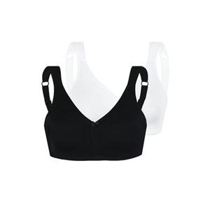 Sassa mode Sport-bh Functionele soft beha zonder beugels (set, 2-delig)