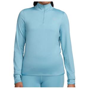 Nike  Women's Dri-FIT Swift Element UV Half Zip - Sportshirt, turkoois/blauw