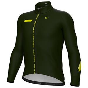 Alé  Pr-E Follow Me L/S Jersey - Fietsshirt, olijfgroen