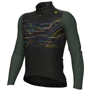 Alé  Pr-E Megabyte L/S Jersey - Fietsshirt, zwart