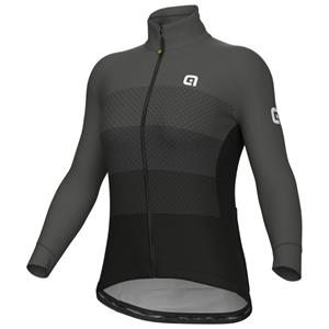 Alé  Women's Solid Level Jacket - Fietsjack, grijs/zwart