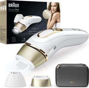 Braun IPL Ontharingsapparaat Silk-expert Pro 5 - ontharing voor thuis - Etui - 2 koppen - PL5140