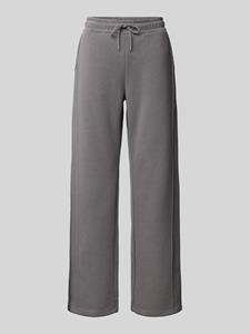 Noisy May Wide leg sweatpants met tunnelkoord, model 'ALDEN'