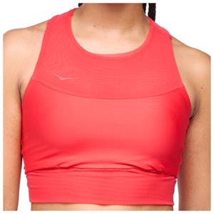 HOKA  Women's Race Day Pocket Bra - Sportbeha, rood