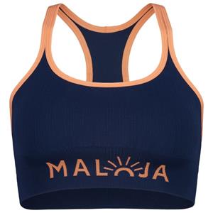 Maloja  Women's SimonaM. - Sportbeha, blauw