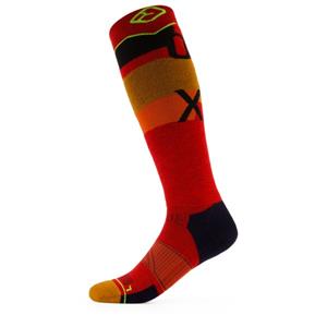 Ortovox  Freeride Long Socks Cozy - Skisokken, rood