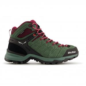 Salewa  Women's Alp Mate Mid WP - Wandelschoenen, olijfgroen/zwart