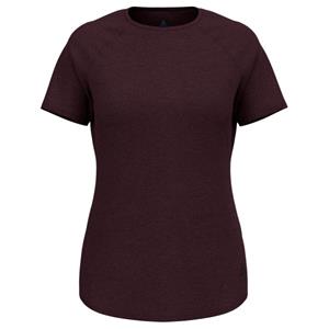 Odlo  Women's T-Shirt Crew Neck S/S Essential 365 - Hardloopshirt, bruin